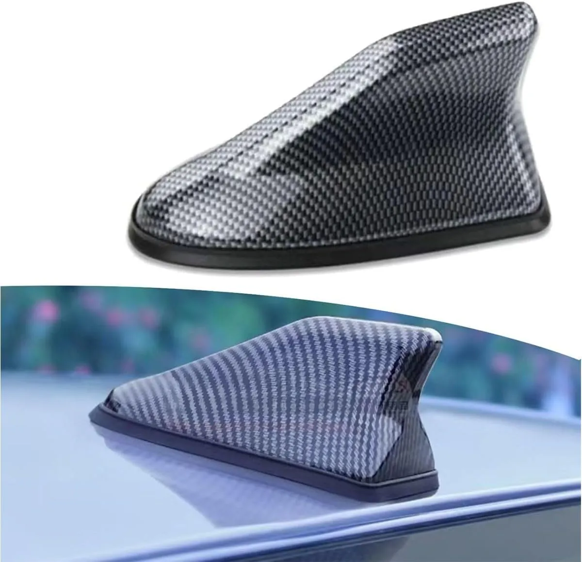 Shark Fin Car Aerial for Buick Excelle GT 2014-2024, Car Roof Antenna Caps Waterproof Auto Aerials Radio Shark Fin Antenna Cover,Carbon Fiber