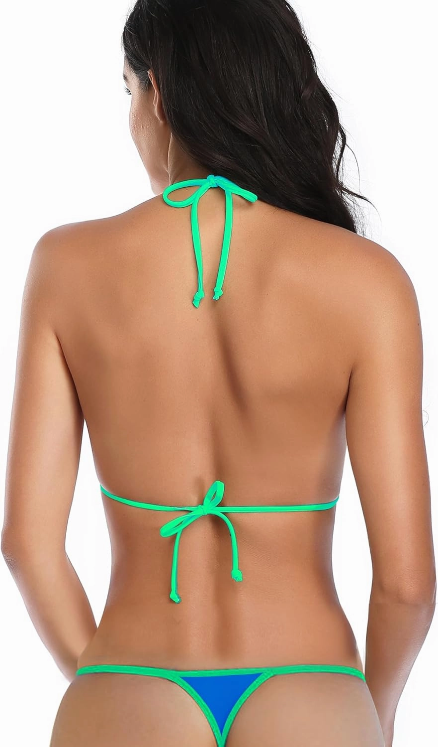 SHERRYLO Micro Bikini Extreme G String Thong Bikinis Sexy Mini Bathing Suit for Women Womens Swimsuits Microkini Swimsuit