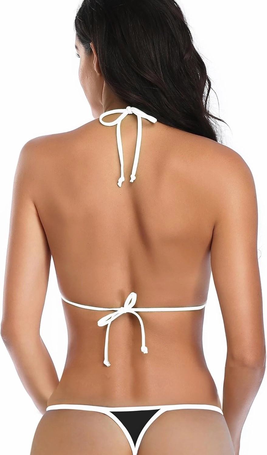 SHERRYLO Micro Bikini Extreme G String Thong Bikinis Sexy Mini Bathing Suit for Women Womens Swimsuits Microkini Swimsuit