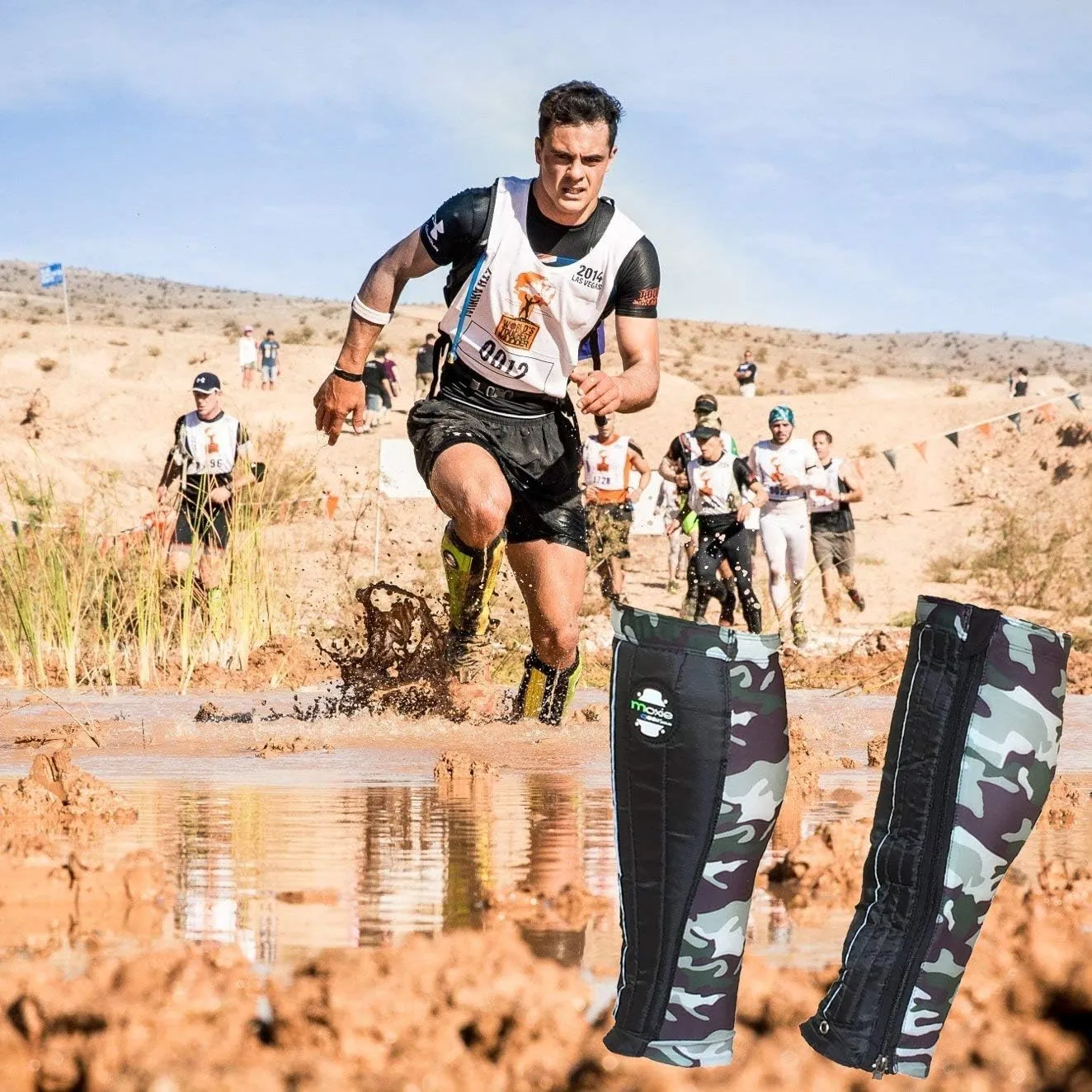 Shin Gaiters Black