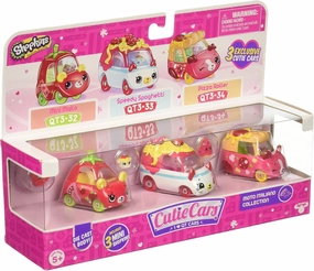 Shopkins Cutie Car S3 3 Pack-Asst 2 Childrens Toy