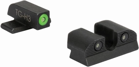 SIG SAUER X-RAY3 Enhanced Visibility 3-Dot Tritium Day/Night Pistol Sights | High-Contrast Green Front Sight & Blacked-Out Rear Sight, Compatible with Sig Sauer Pistols
