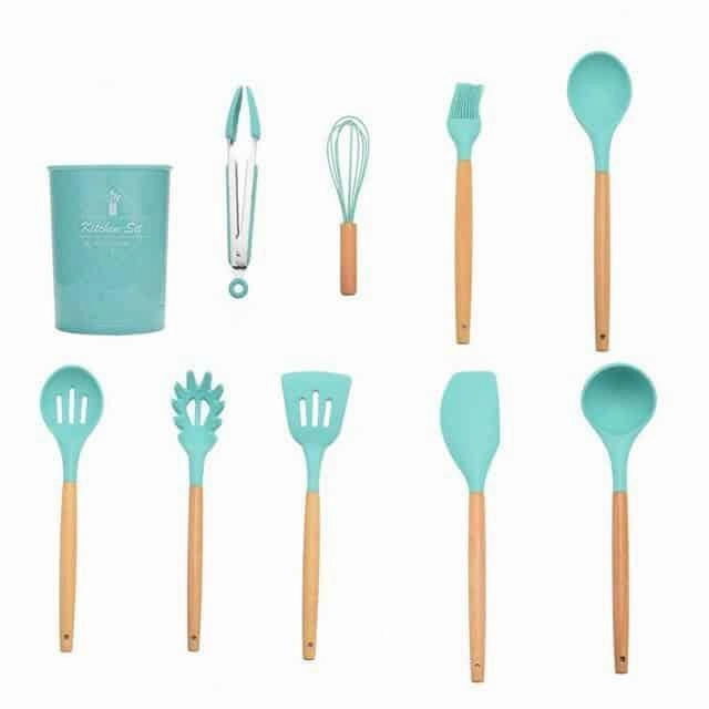 Silicone Detail Cooking Utensils Set
