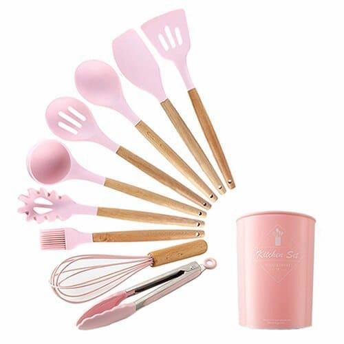 Silicone Detail Cooking Utensils Set