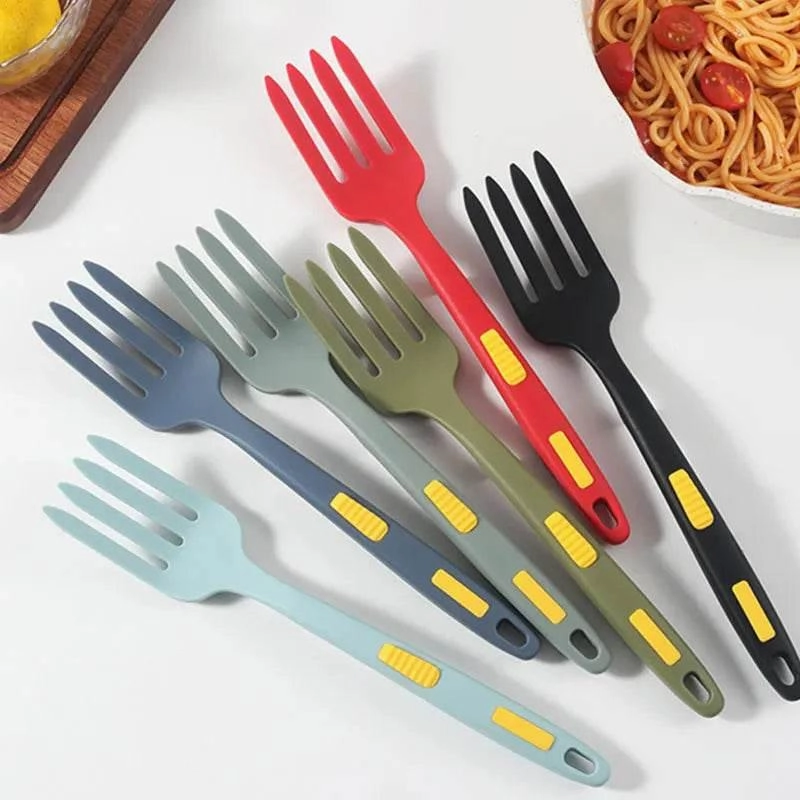 Silicone Fork Set - Multifunctional Kitchen Utensils for Cooking and Serving