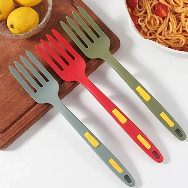Silicone Fork Set - Multifunctional Kitchen Utensils for Cooking and Serving