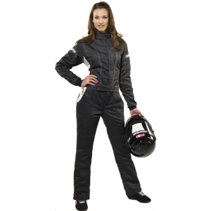 Simpson Racing Vixen II Women's Racing SuitX-Small - Black/White