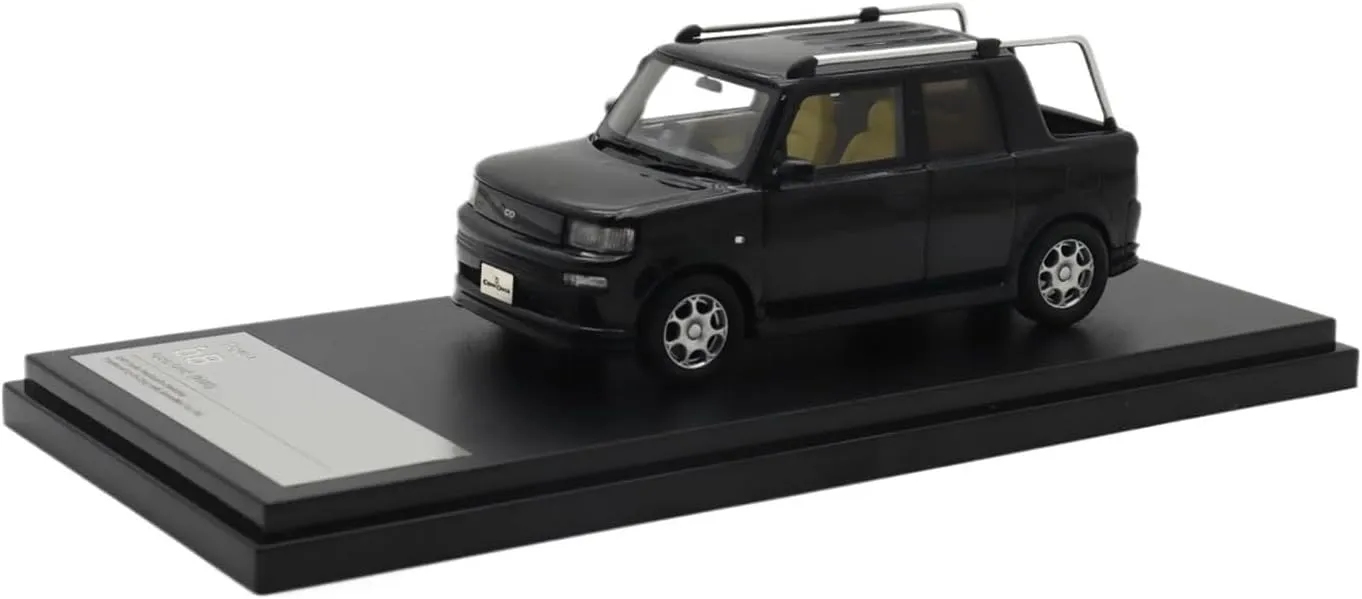 Simulation Car Model 1：43 for Toyota BB Open Deck 2001 Resin Car Model Display Custom Souvenir Mini Vehicles Toys(Gray)