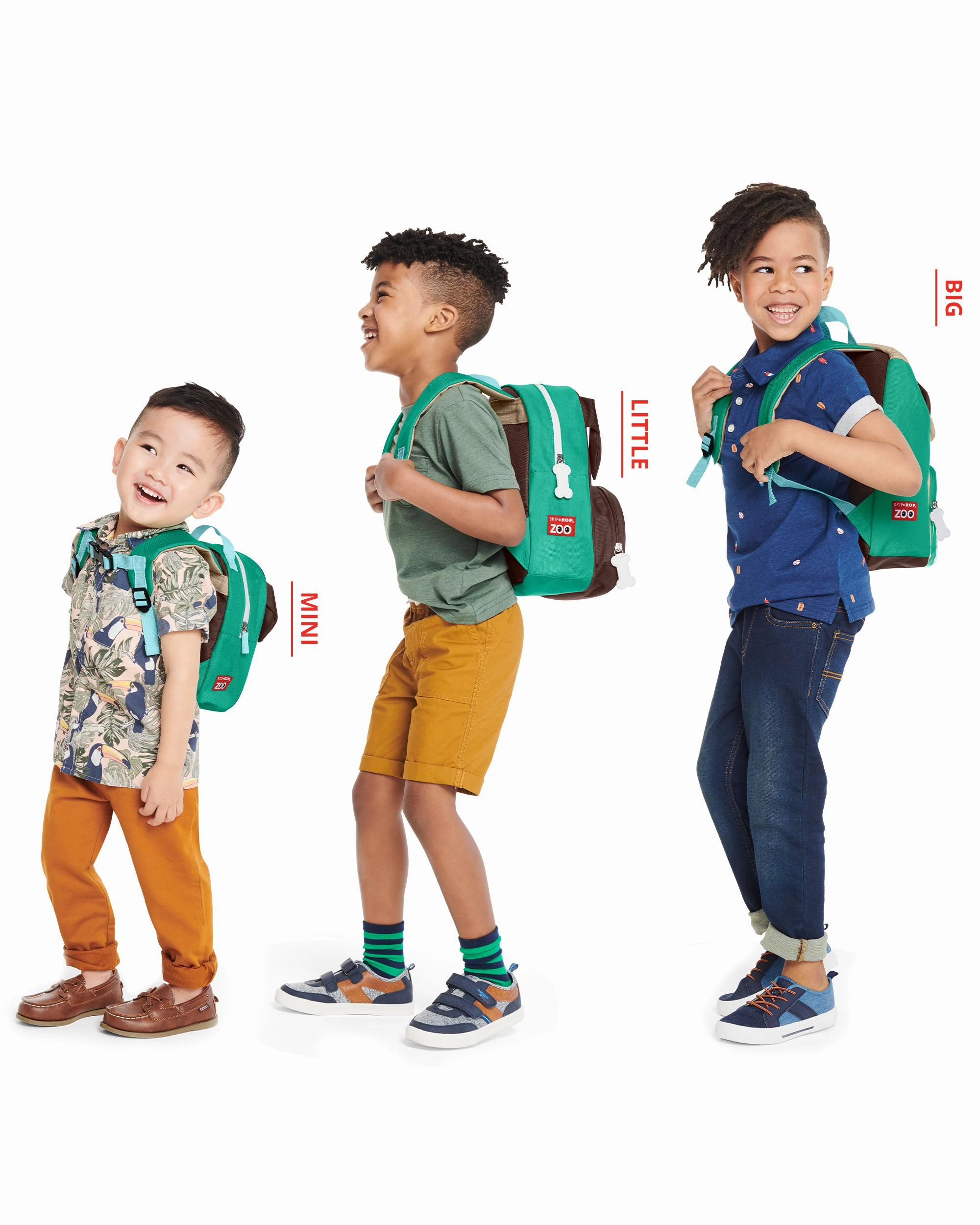 Skip Hop Zoo Mini Backpack with Reins - Preston Pug