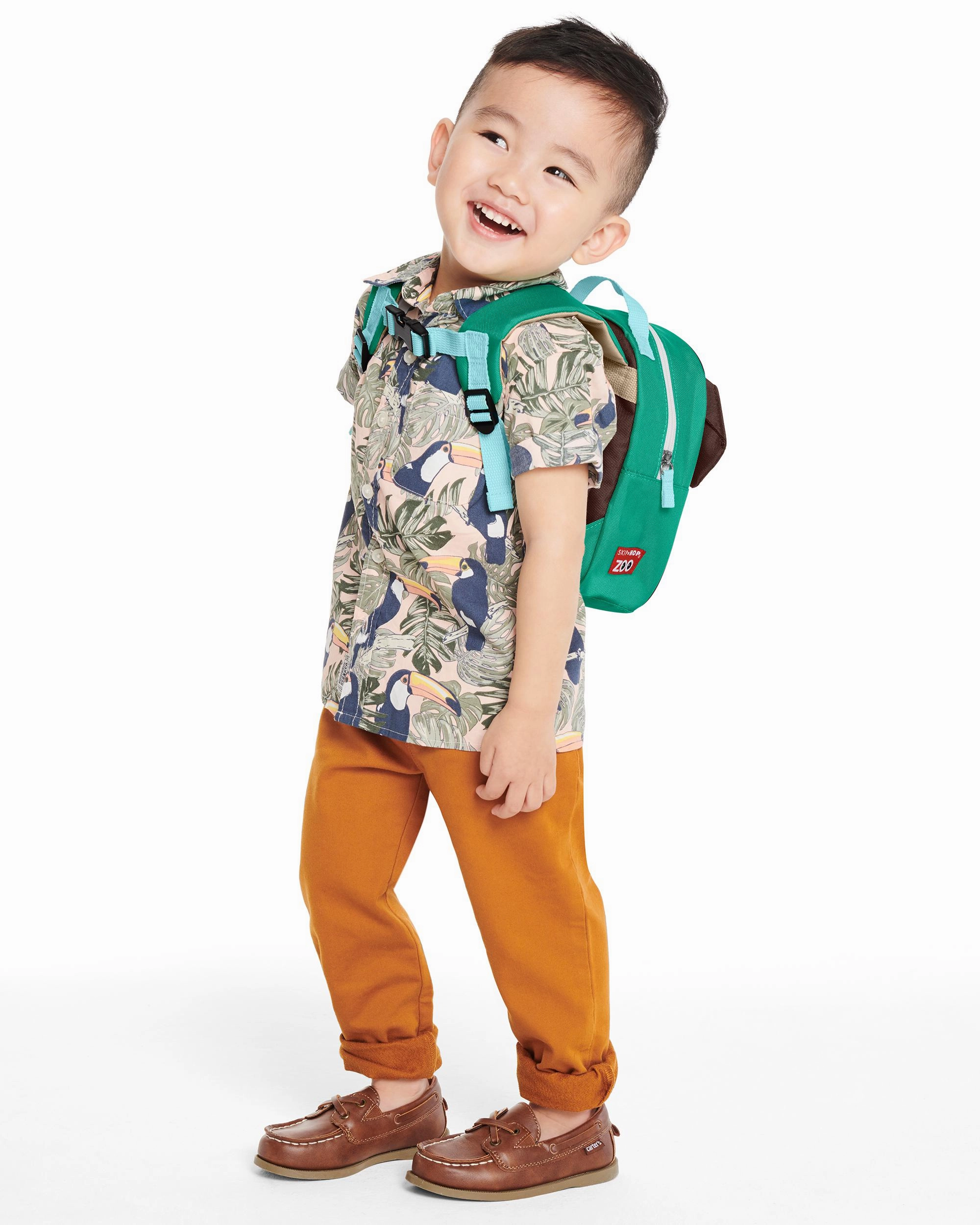 Skip Hop Zoo Mini Backpack with Reins - Preston Pug