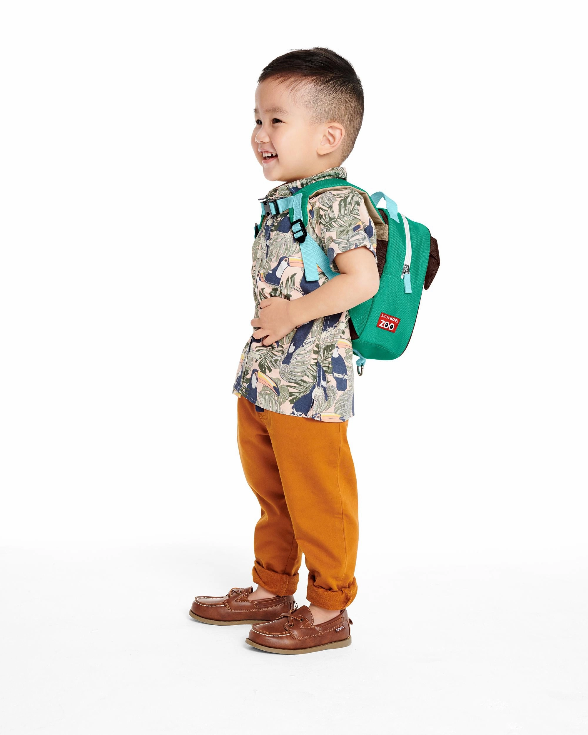 Skip Hop Zoo Mini Backpack with Reins - Preston Pug