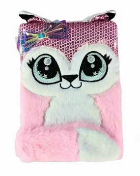 SMILY KIDDOS FLUFFY NOTE BOOK HAPPY SQUIREL