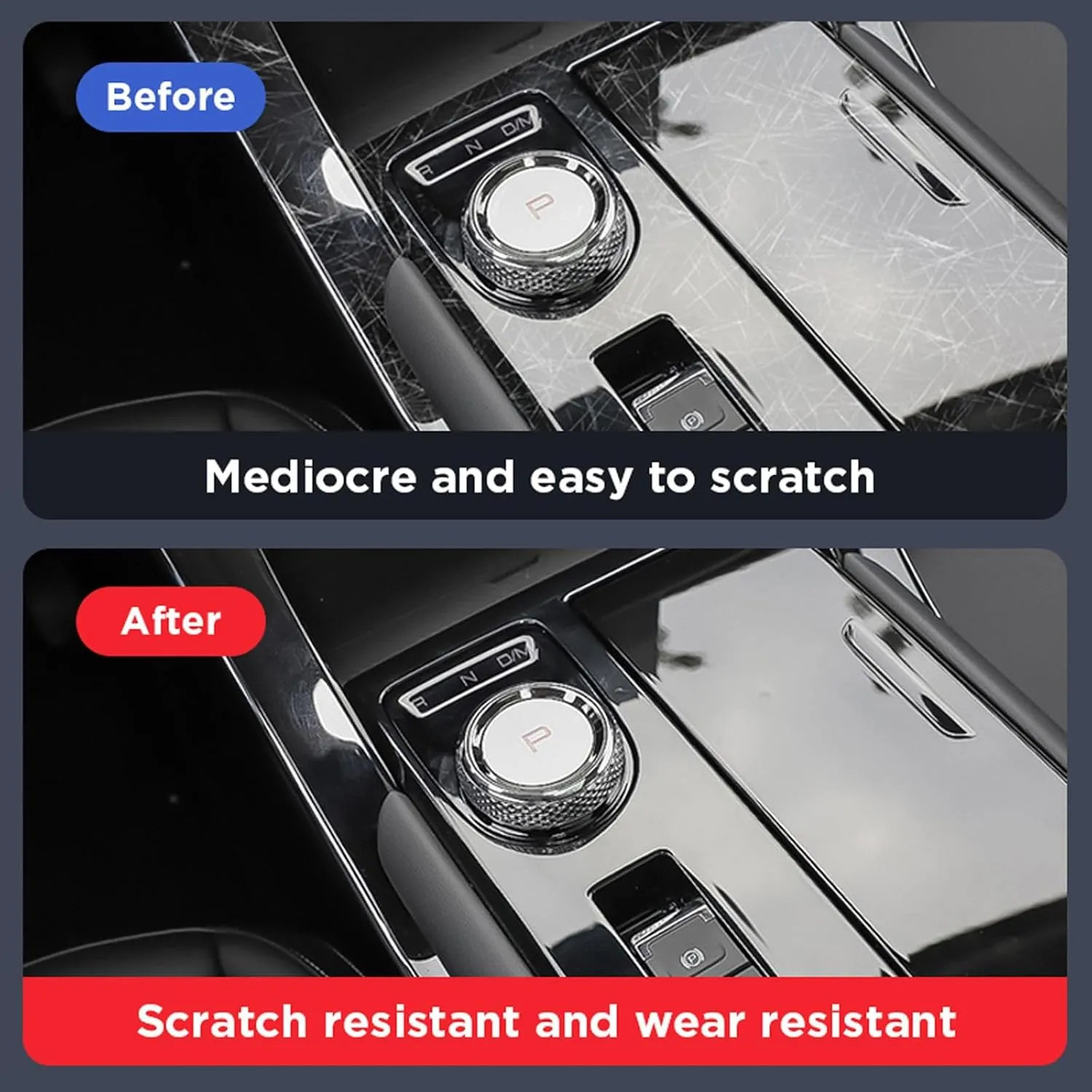 SPANN Car Interior Central Console Gear Panel Navigation Screen TPU Protector Film, Fit For Lexus NX 2023 Accessories