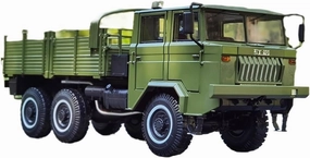 Sports car Metal Model 1 24 for SAIC Hongyan CQ261 6×6 Heavy Military Vehicle Off-Road Truck Car Model Green for Home Décor