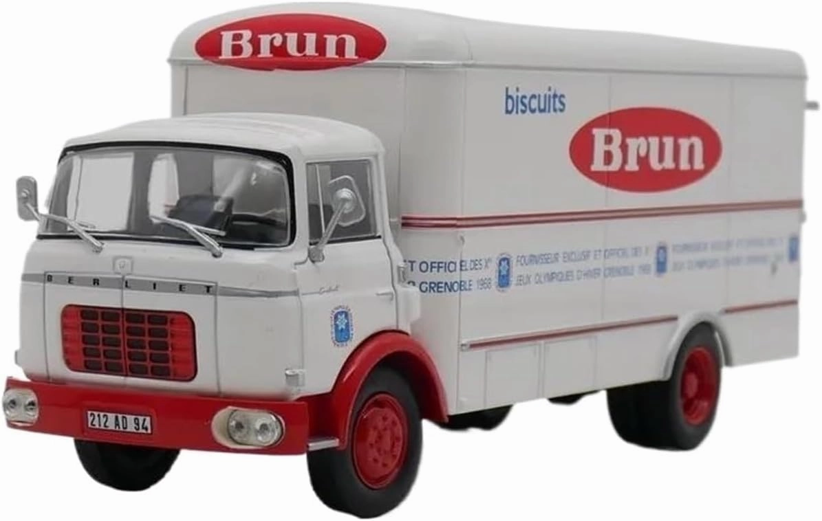 Sports car Metal Model for Berliet Gak Van Die-cast 1:43 Scale Alloy Car Model Metal Scence Ornaments Hobby Collection Display for Home Décor