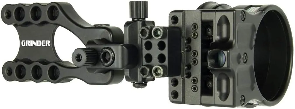 Spot Hogg Grinder MRT with Micro Adjust | 3 Pin Bow Sight | Right/Left Handed | Pin Size .01/.019/.029 | Made in The USA
