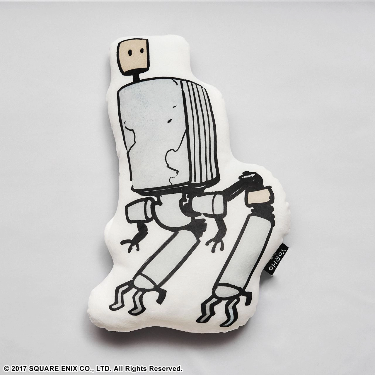 Square Enix NieR:Automata Fluffy Fluffy Die-cut Cushion - Pod 042 & Pod 153