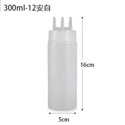 Squeeze Bottle Set - Condiment Dispenser for Sauces and Oils