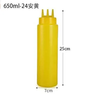 Squeeze Bottle Set - Condiment Dispenser for Sauces and Oils