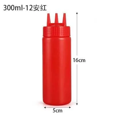 Squeeze Bottle Set - Condiment Dispenser for Sauces and Oils