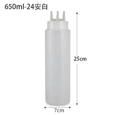 Squeeze Bottle Set - Condiment Dispenser for Sauces and Oils