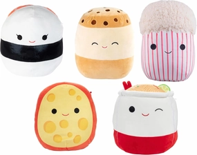 Squishmallows 10" Food Squad 5-Pack Plush Bundle - Official Kellytoy - Collectible Soft & Squishy Food Styles Stuffed Animal Toy - Add to Your Squad - Gift for Kids, Girls & Boys - Set of 5
