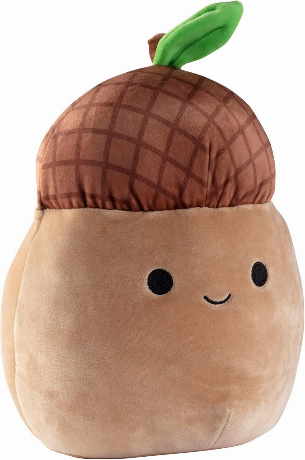 Squishmallows Original 10-Inch Mac The Acorn - Official Jazwares Plush - Collectible Soft & Squishy Nature Stuffed Animal Toy - Gift for Kids, Girls & Boys