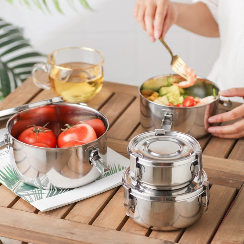 Stainless Steel Leak Proof Travel Tiffin - Bento