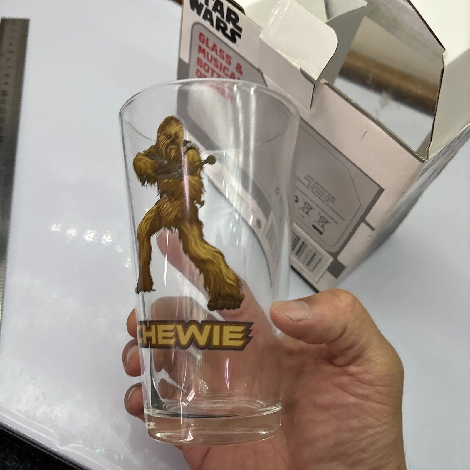 Star Wars Chewbacca Glass & Musical Bottle Opener