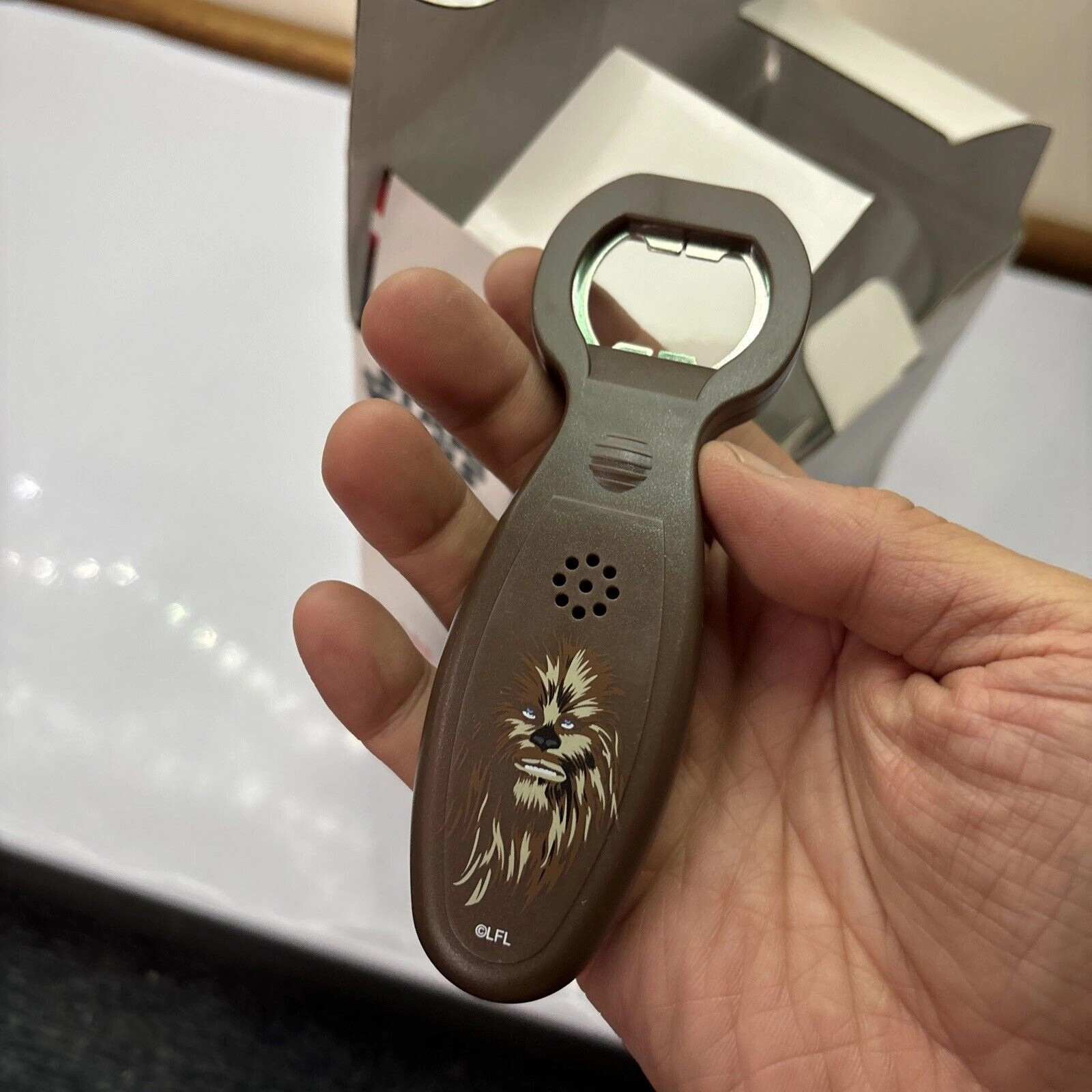 Star Wars Chewbacca Glass & Musical Bottle Opener