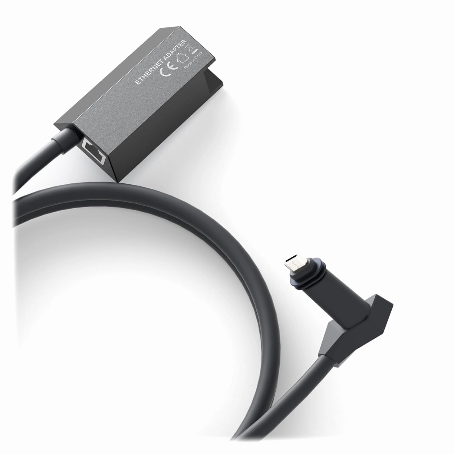 Starlink Ethernet Adapter for Wired External Network, Ethernet Adapter for Starlink Satellite Rectangle Dish V2, 33FT/1M