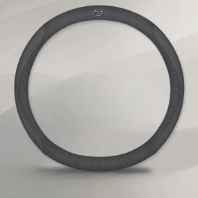 Steering Wheel Cover for Mazda Biante 2008-2018, Non-Slip Breathable Steering Wheel Cover, Soft and Shock-Absorbing Car Steering Wheel Protective Cover,A
