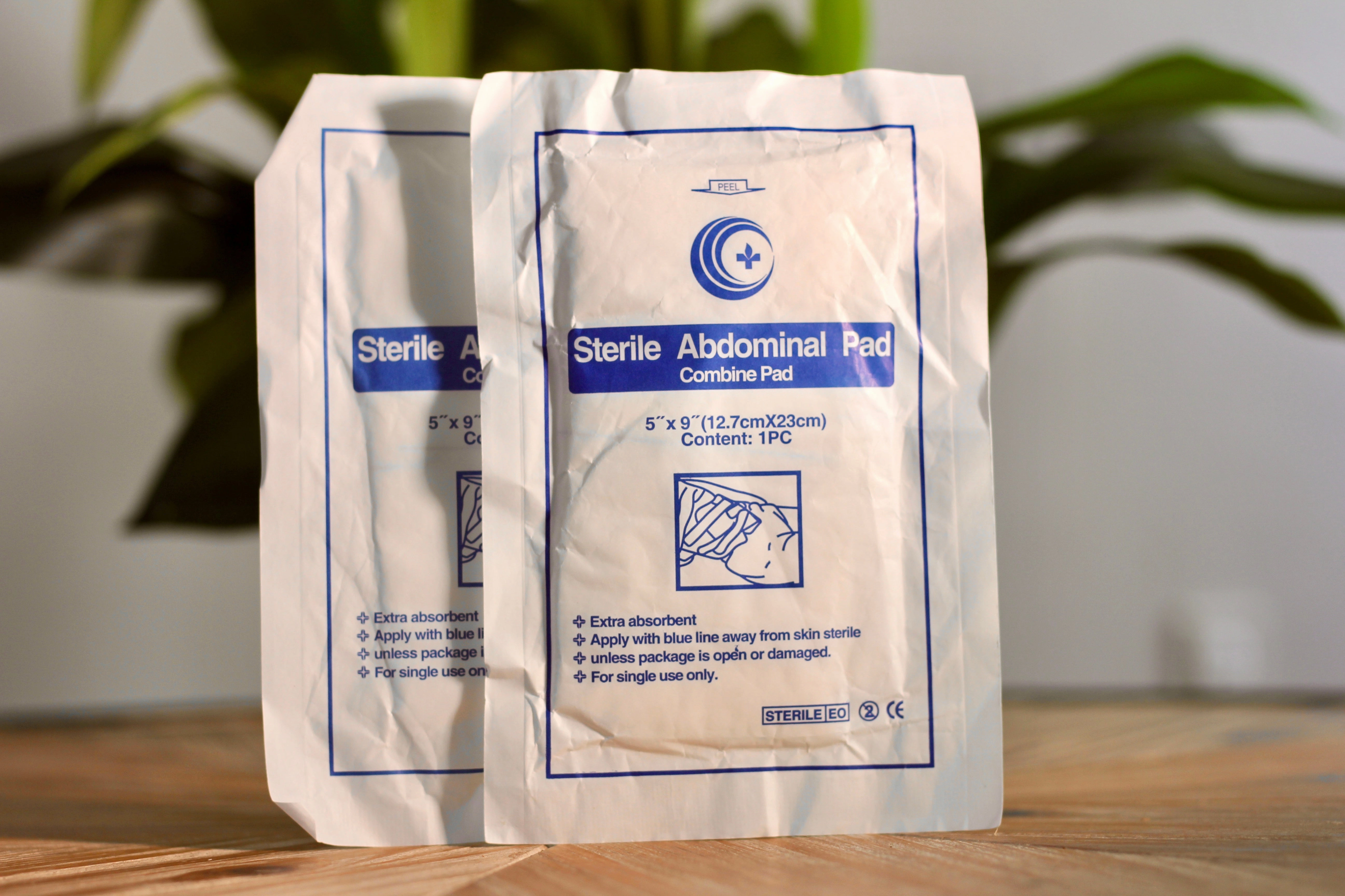 Sterile Abdominal Pads, Sterile 5" x 9" (36 Each)