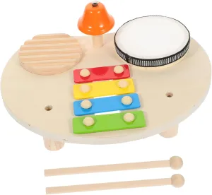 SUPVOX 1 Set Educational Drum Percussion Xylophone for Music Learning Safe and Design for Parties and Creativity Development