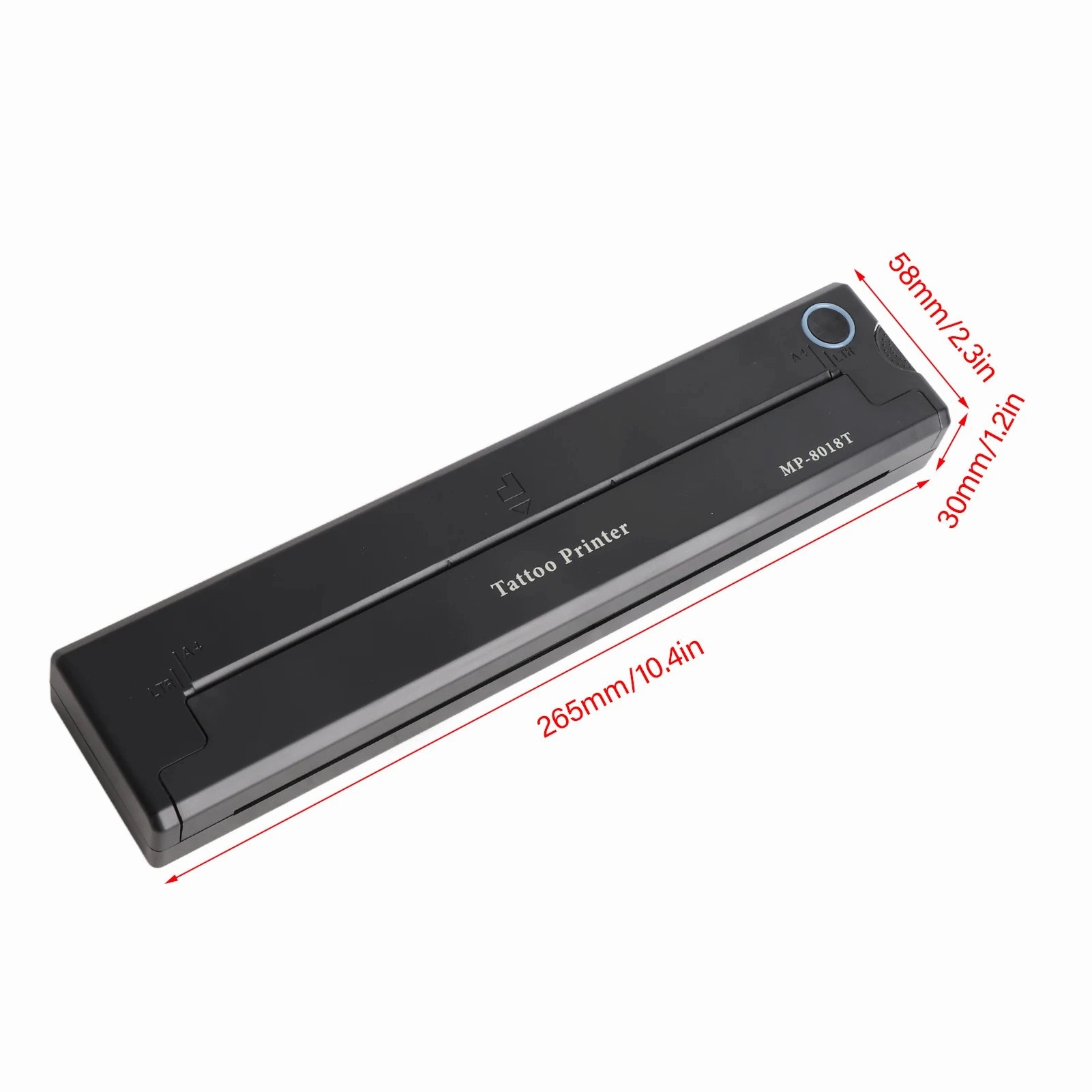 Tattoo Printer Machine  2000mAh Wireless Thermal Tattoo Stencil Printer for Tattooist Black Tattoo Transfer Printer