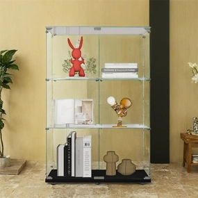 Tempered Glass Display Cabinet,Storage Cabinet,File Cabinet,with LED