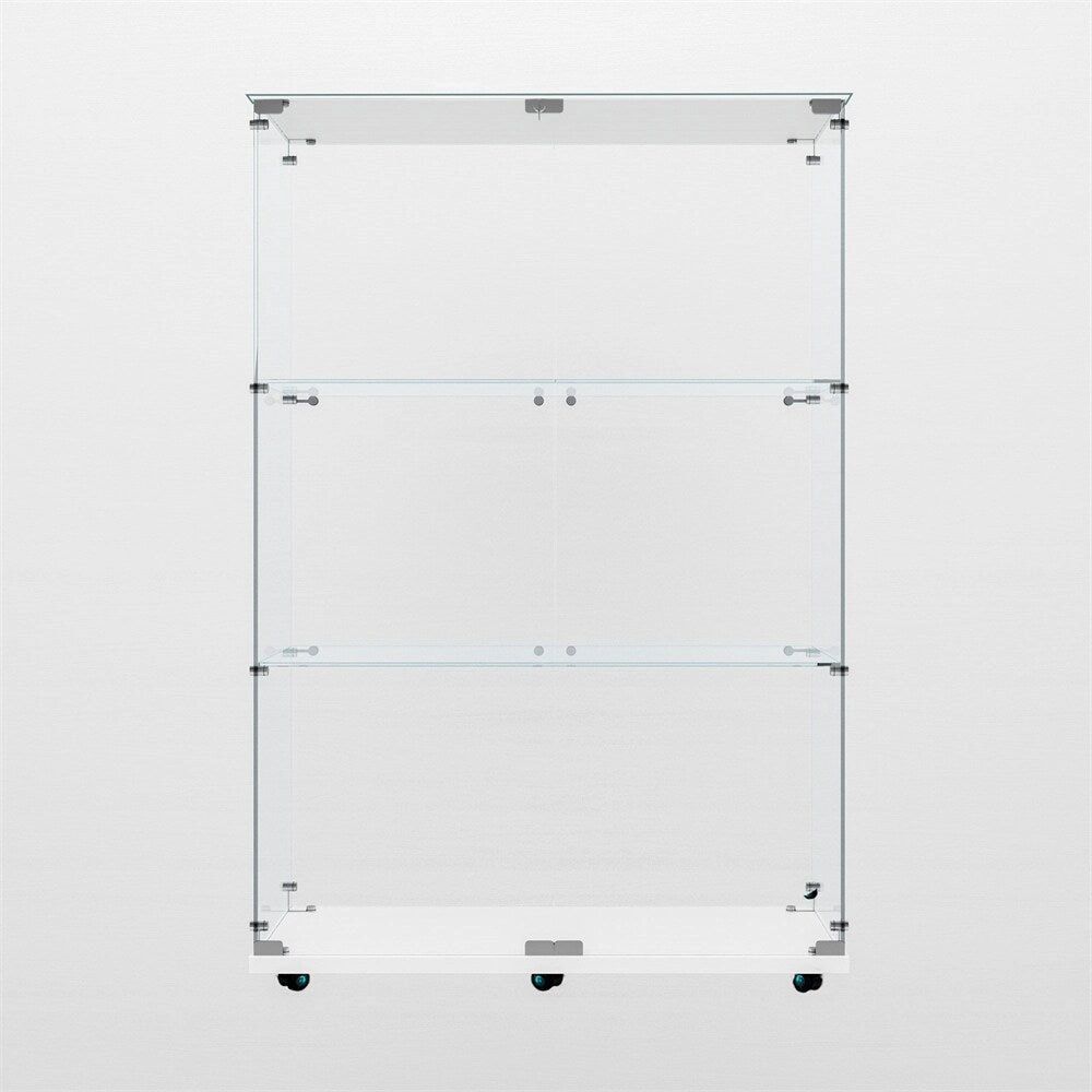 Tempered Glass Display Cabinet,Storage Cabinet,File Cabinet,with LED