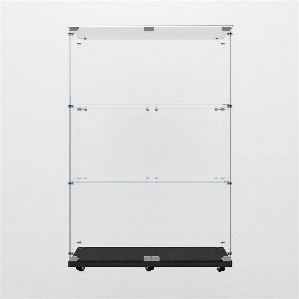 Tempered Glass Display Cabinet,Storage Cabinet,File Cabinet,with LED