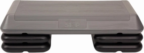 The Step Circuit Size Aerobic Platform, Circuit Size Steppers for Exercise with Risers for Adjustable Home Workout, Stair Stepper for Exercise and Home Gym