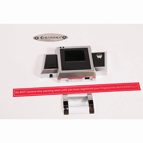 Top Opening Biometric Safe Bx-200, White