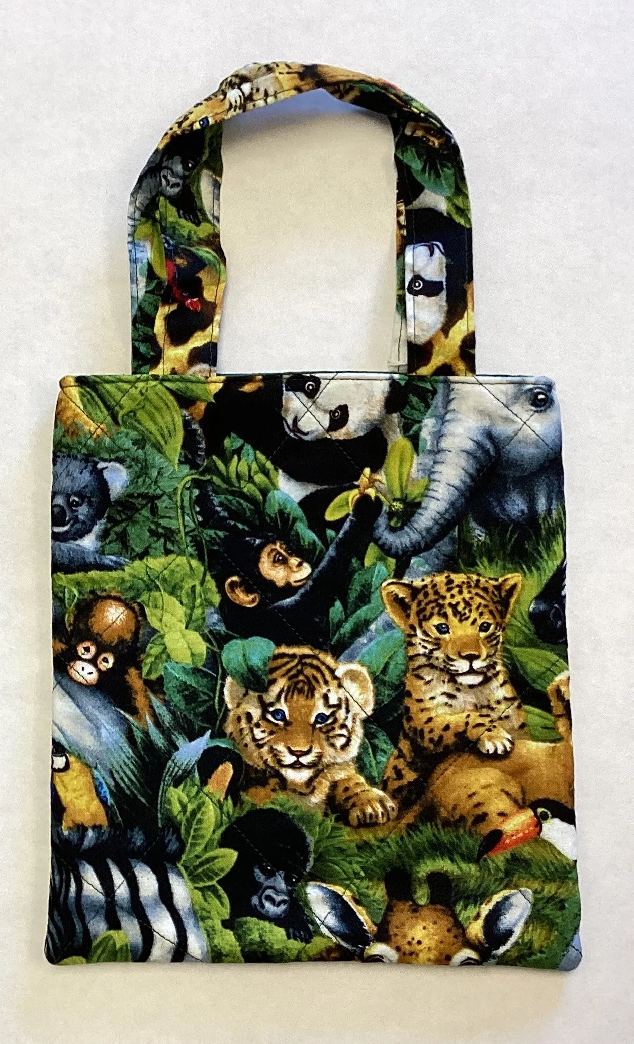 Tote Bag Mini: Zoo Animals