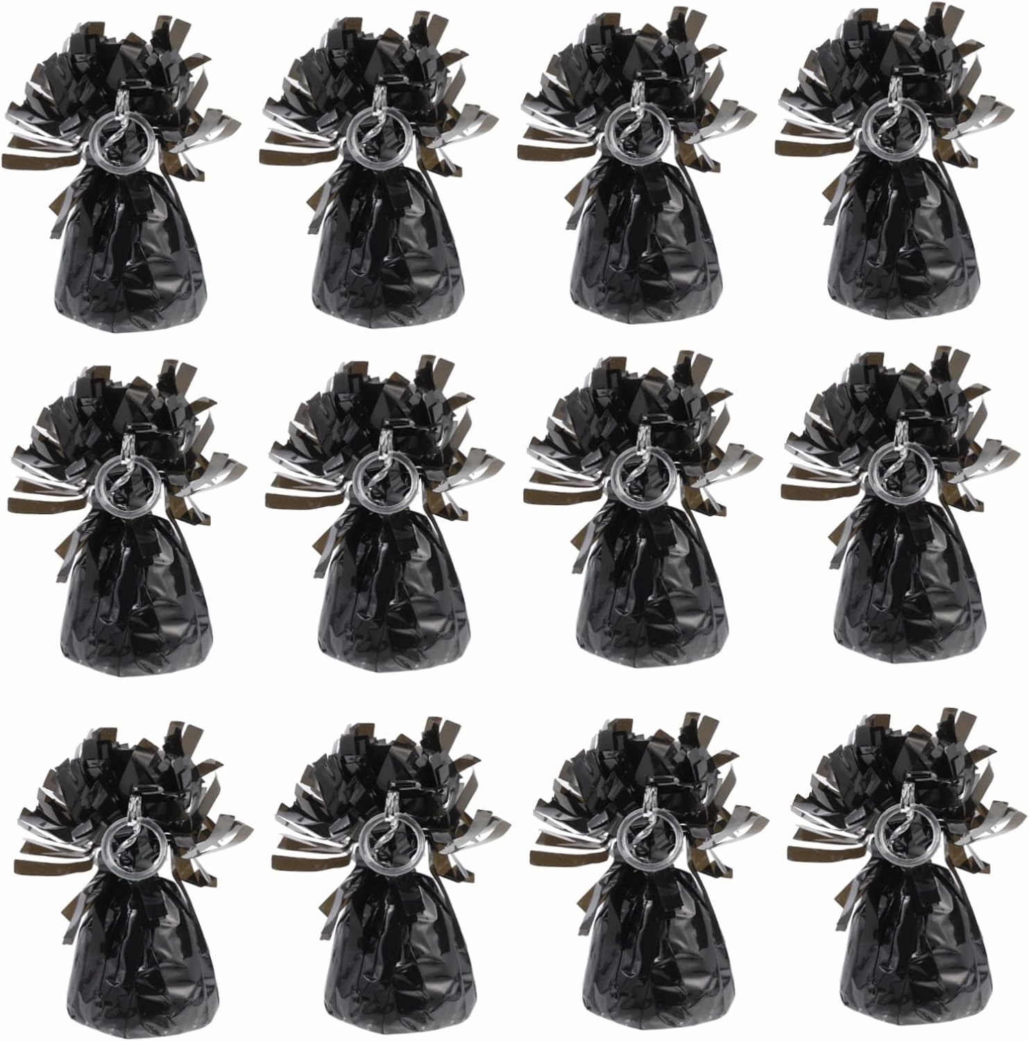 Toyvian 12pcs Balloon Weight Blocks Balloon Holders for Party Decorations Cute Design for Weddings Birthdays Festive Atmosphere
