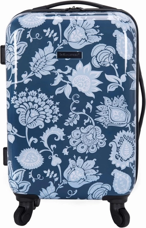 Travelers Club Bella Caronia 3 Piece or 20" Carry-On Voguish Luggage Set, Royal Pattern