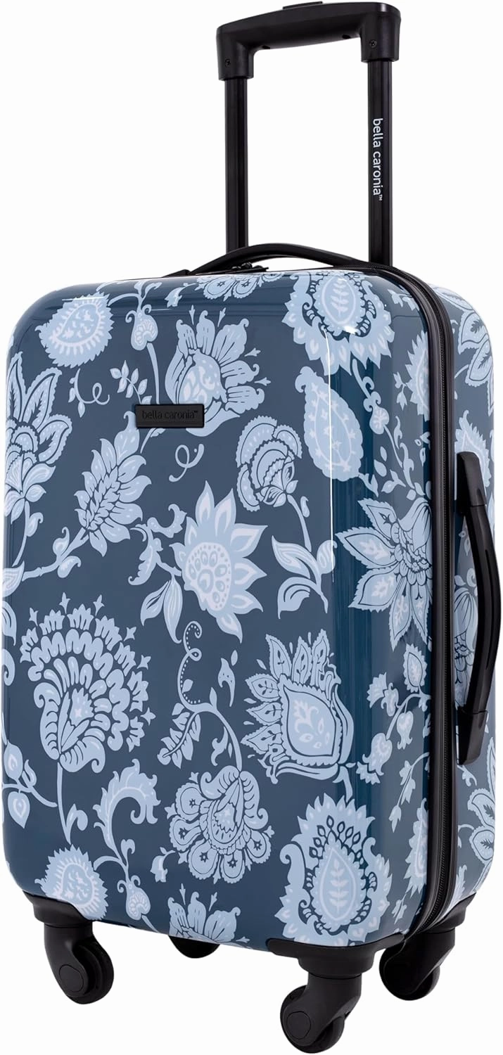 Travelers Club Bella Caronia 3 Piece or 20" Carry-On Voguish Luggage Set, Royal Pattern