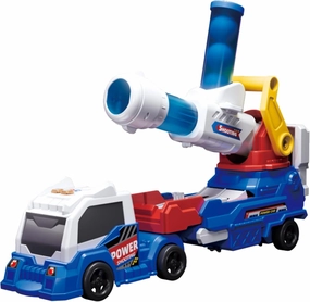 Truck Toys for Kids, Large Car Toys Include 4 Racing Cars 6 EVA Ball, with Light & Sounds, Eejection&Shooting Cars Toy, Gifts for Boys Girls 3 4 5 6 7 8 Year Old
