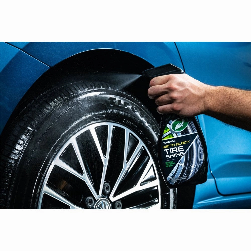 Turtle Wax Wet N Black Ultra Wet Tyre Shine Spray - 680mL - T217RA 50181