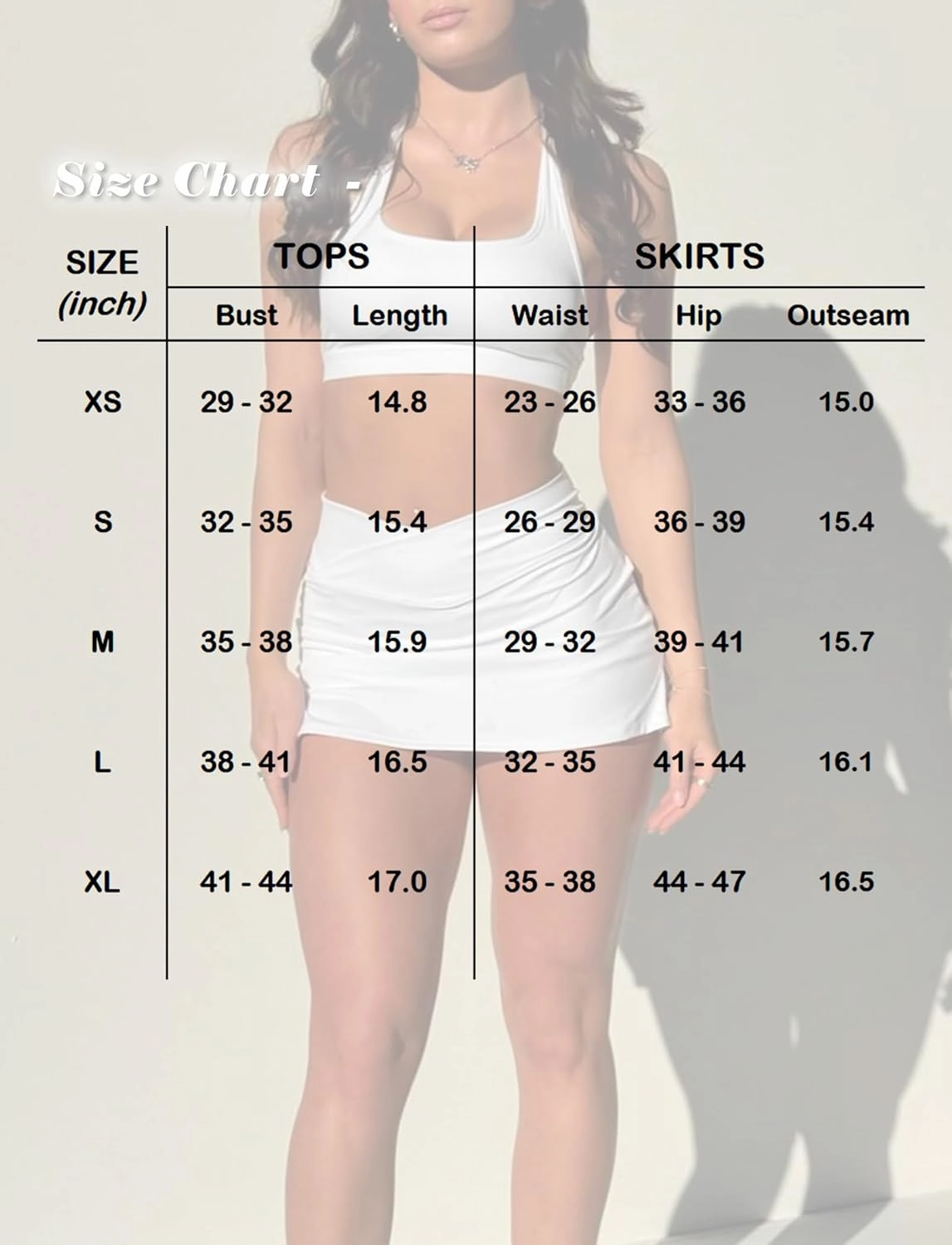 Two Piece Tennis Skirt Sets for Women 2 Piece Mini Skirt Set Going Out Golf Skort Athletic Skirt Pickleball Outfit