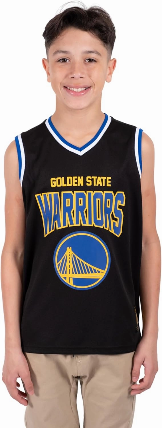 Ultra Game Youth NBA Official Sleeveless Mesh Tank Top Muscle T-Shirt