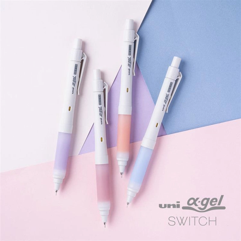 Uni Kuru Toga Switch Alpha Gel Mechanical Pencil - Pastel Limited Edition - 0.3 mm