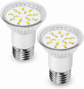 Upgrade Range Hood Light Bulbs Fit for Zephyr Dacor Range Hoods, E27 75MM Range Hood Appliance Bulbs Replace 92348 62351 Z0B0011, 120V 5W High Brightnes LED Bulbs, 2 PCS